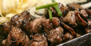 地頭鶏もも炭火焼