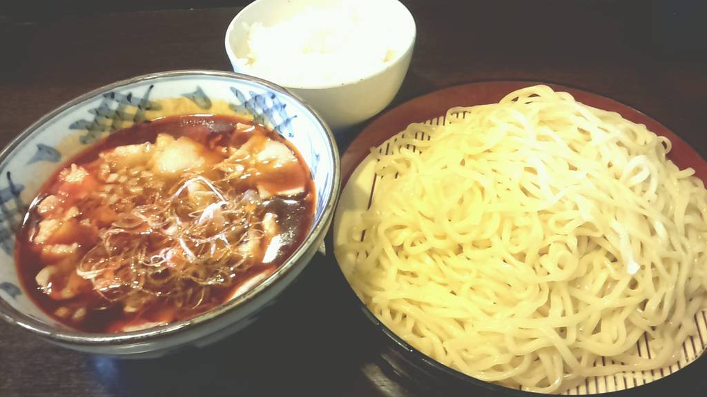 ピリ辛肉つけ麺