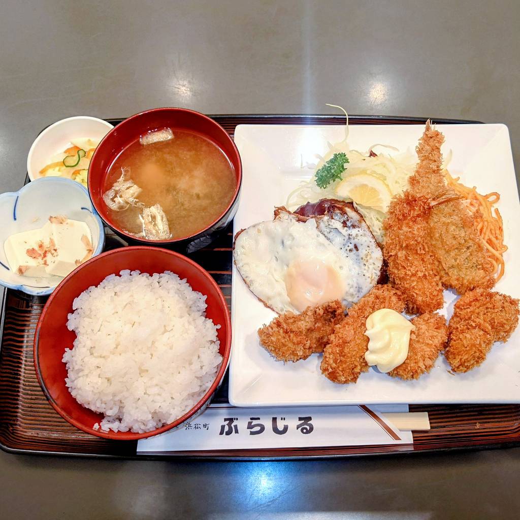 新デラックスオイスター定食