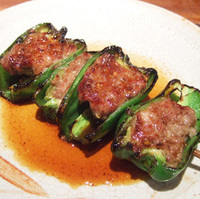 ピーマンの肉詰め