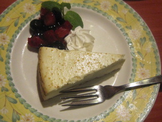 レアチーズケーキ