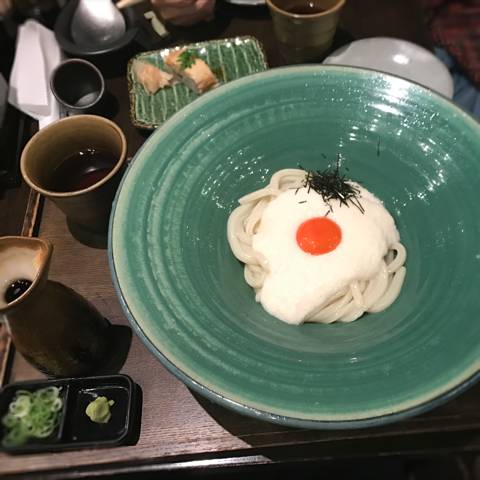 山かけのおうどん