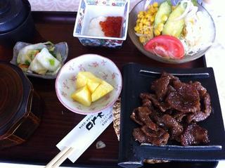 和牛カルビー定食