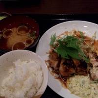 炭火焼チキン南蛮　定食