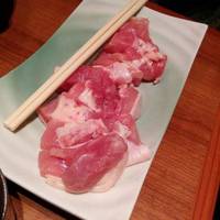 地鶏の「京風白すき焼き」