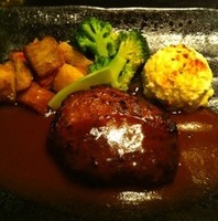 ハンバーグステーキランチ