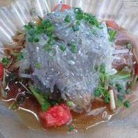 ＰＩＣＯ風生シラスのカルパッチョ