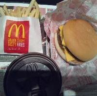 ダブルチーズバーガーセット