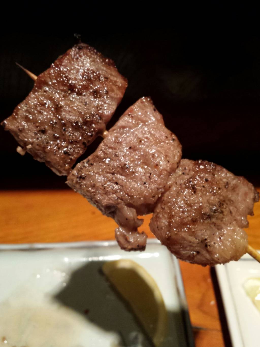 串焼きとかお酒とか