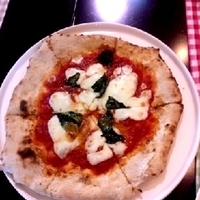マルゲリータのピザ