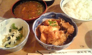 銀だらあら煮定食