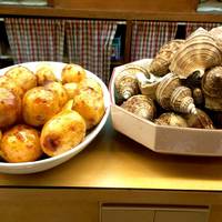 巻き貝とじゃがいも