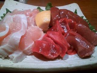 刺身5品盛り合わせ