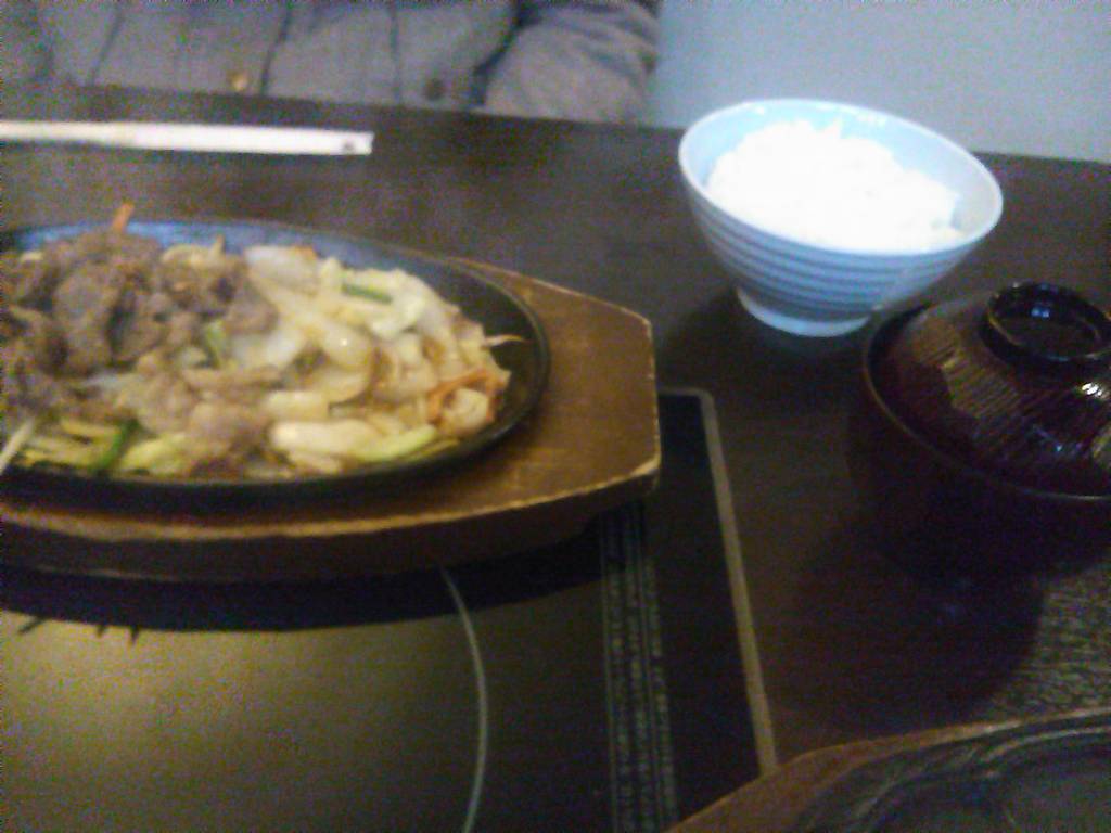 黒毛和牛鉄板焼きランチ