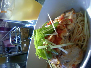 本日のスパゲッティーニ