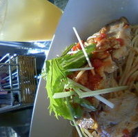 本日のスパゲッティーニ