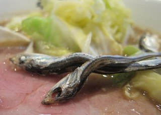 こってり煮干しらーめん