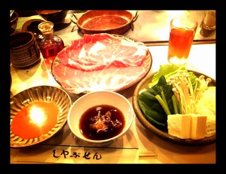 しゃぶしゃぶコース