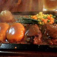 ダブルチーズハンバーグ