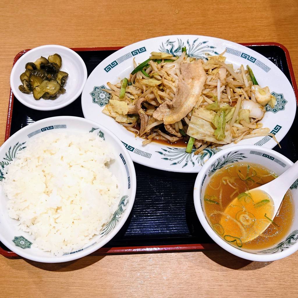 肉野菜炒め定食