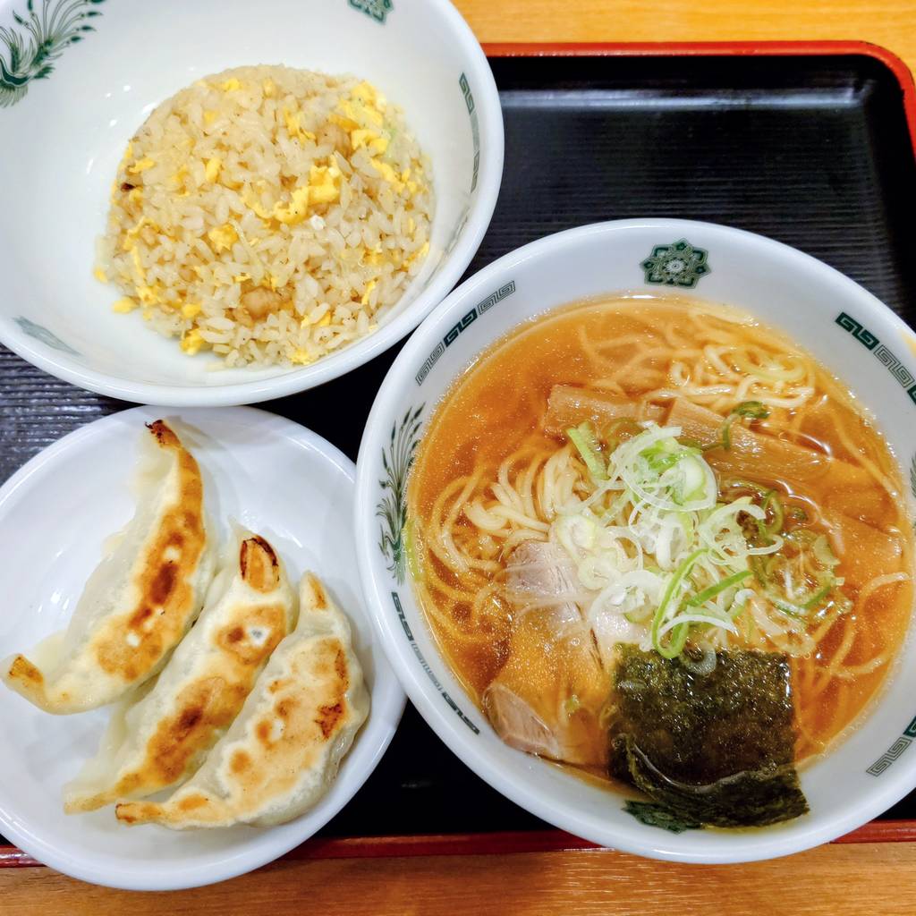 ラ・餃・チャセット