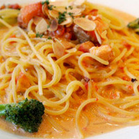 温泉玉子のたらこクリームソース