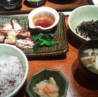 直火焼きしまほっけのゆう庵焼き定食