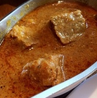 黒こしょうのチキンカレー