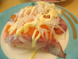 炙りのサーモン