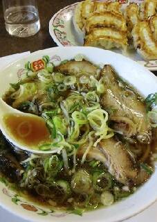 チャーシュー麺、塩天津飯