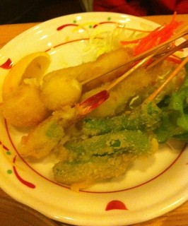 串揚げ盛り合わせ