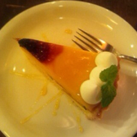 カボチャのタルト