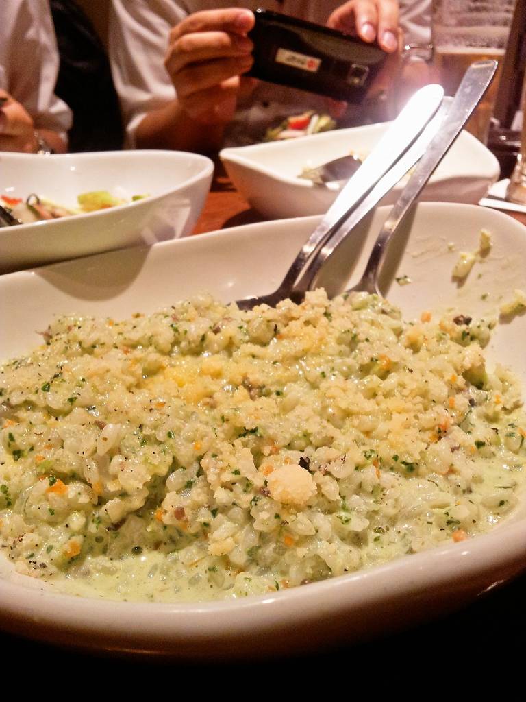 小松菜のリゾット