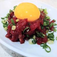 牛生ハムユッケ