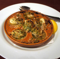 帆立の松の実バター焼き