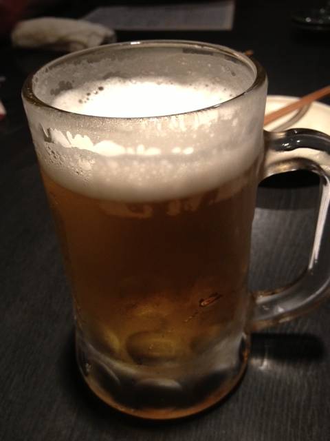 グラス生ビール