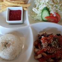 プレート　チキンケバブ