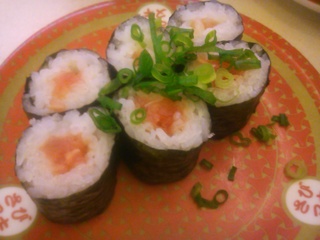 ねぎとろ細巻き