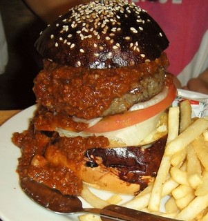 チリビーンズバーガー