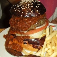 チリビーンズバーガー