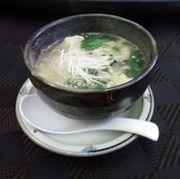 青野菜入り卵とじにゅうめん