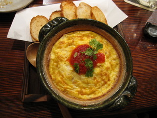 サーモンとチーズのふわとろ玉子焼き