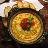 サーモンとチーズのふわとろ玉子焼き