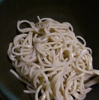 おしぼり蕎麦