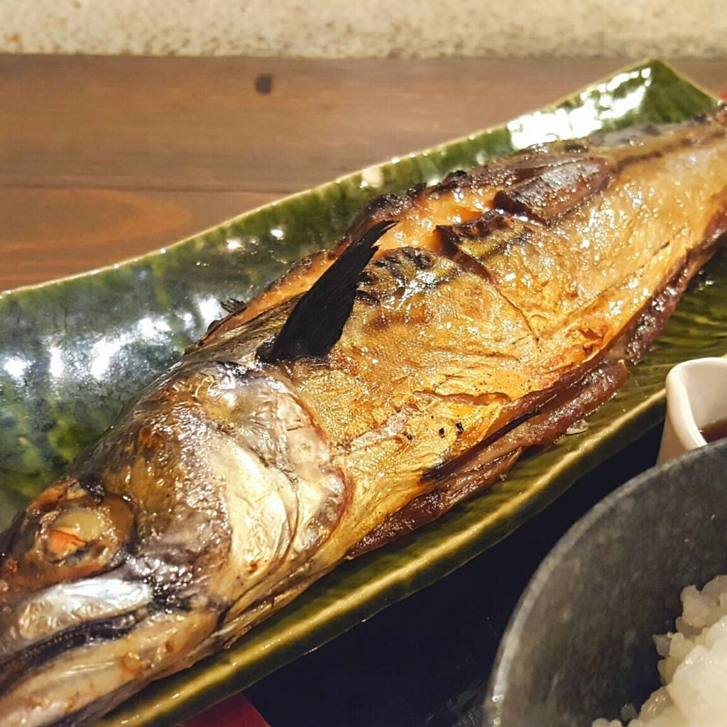 特大トロさば塩焼き定食