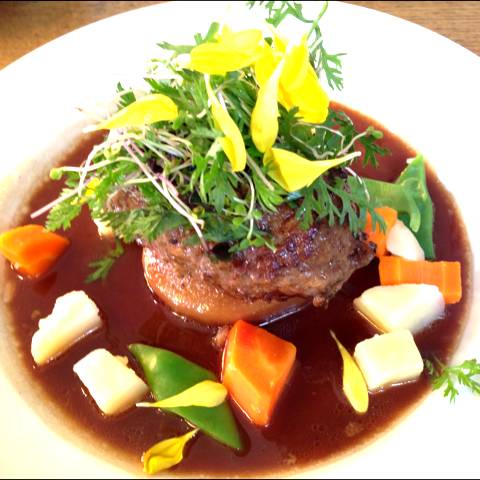 葉山牛のハンバーグ