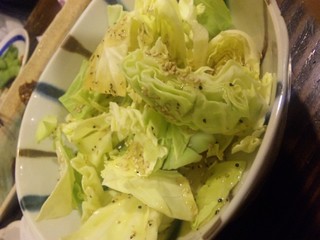 塩だれキャベツ