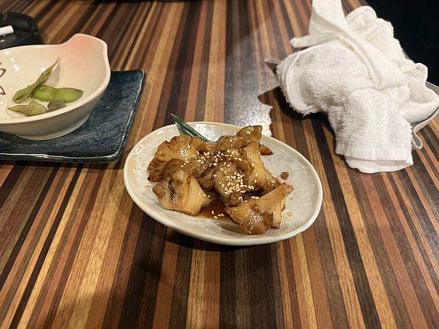 牛ホルモンタレ焼