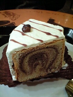 豆乳あずきシフォン