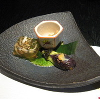 秋の旬菜三種盛り